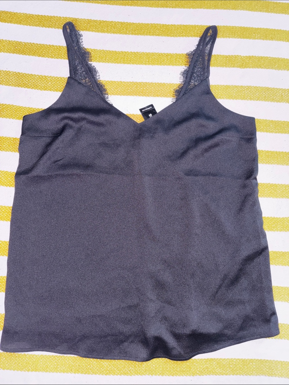 Express Fringed-Lace Trim Cami